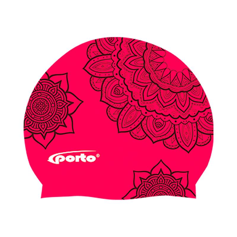 GORRO PARA NATACIÓN PORTO DISEÑOS ROSADO 2 (STANDARD)