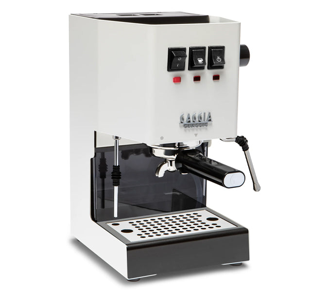 Gaggia Classic E24 Coffee Machine - White