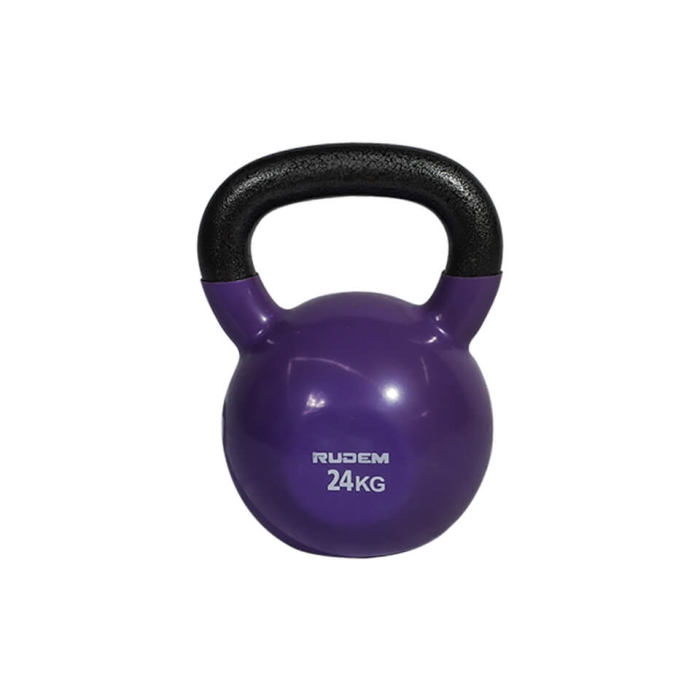 RUDEM KETTLEBELL PESAS RUSAS RECUBIERTAS DE JEBE 24KG