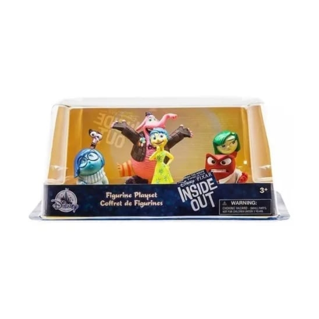 INTENSAMENTE PLAY SET X 6 MUÑECOS INSIDE OUT DISNEY STORE