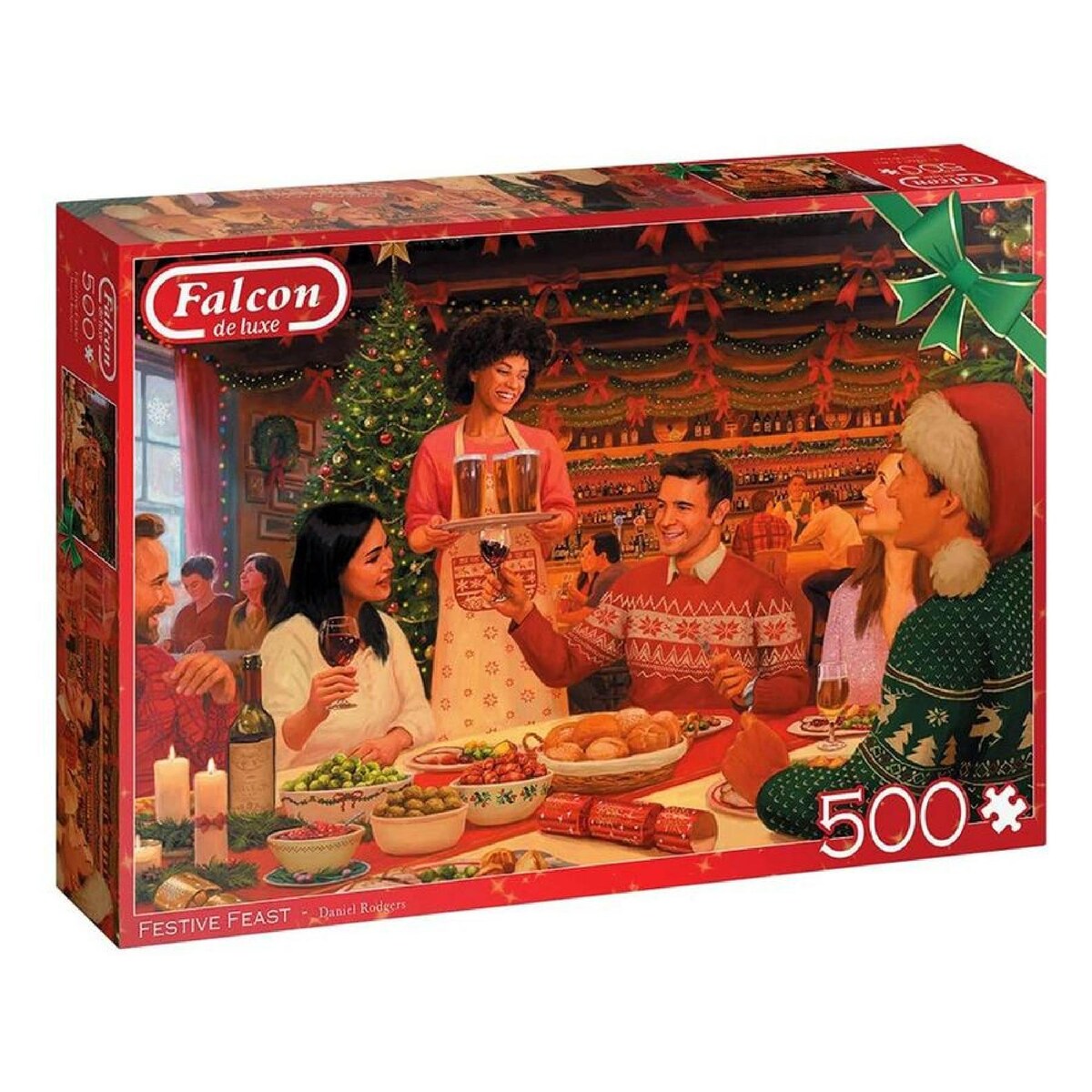 Falcon De Luxe 500pc Festive Feast Puzzle