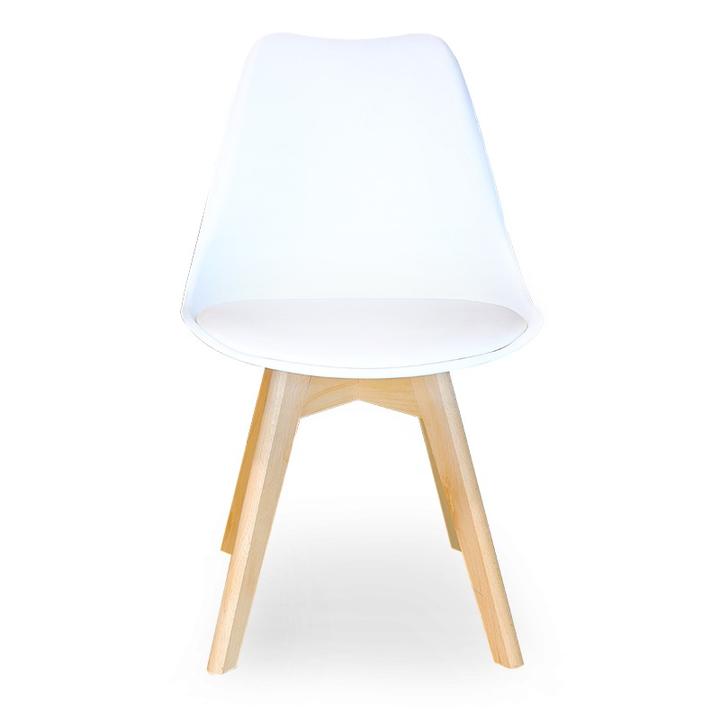 SILLA PRAVI URBAN HOME MODELO KASPI COJÍN BLANCO