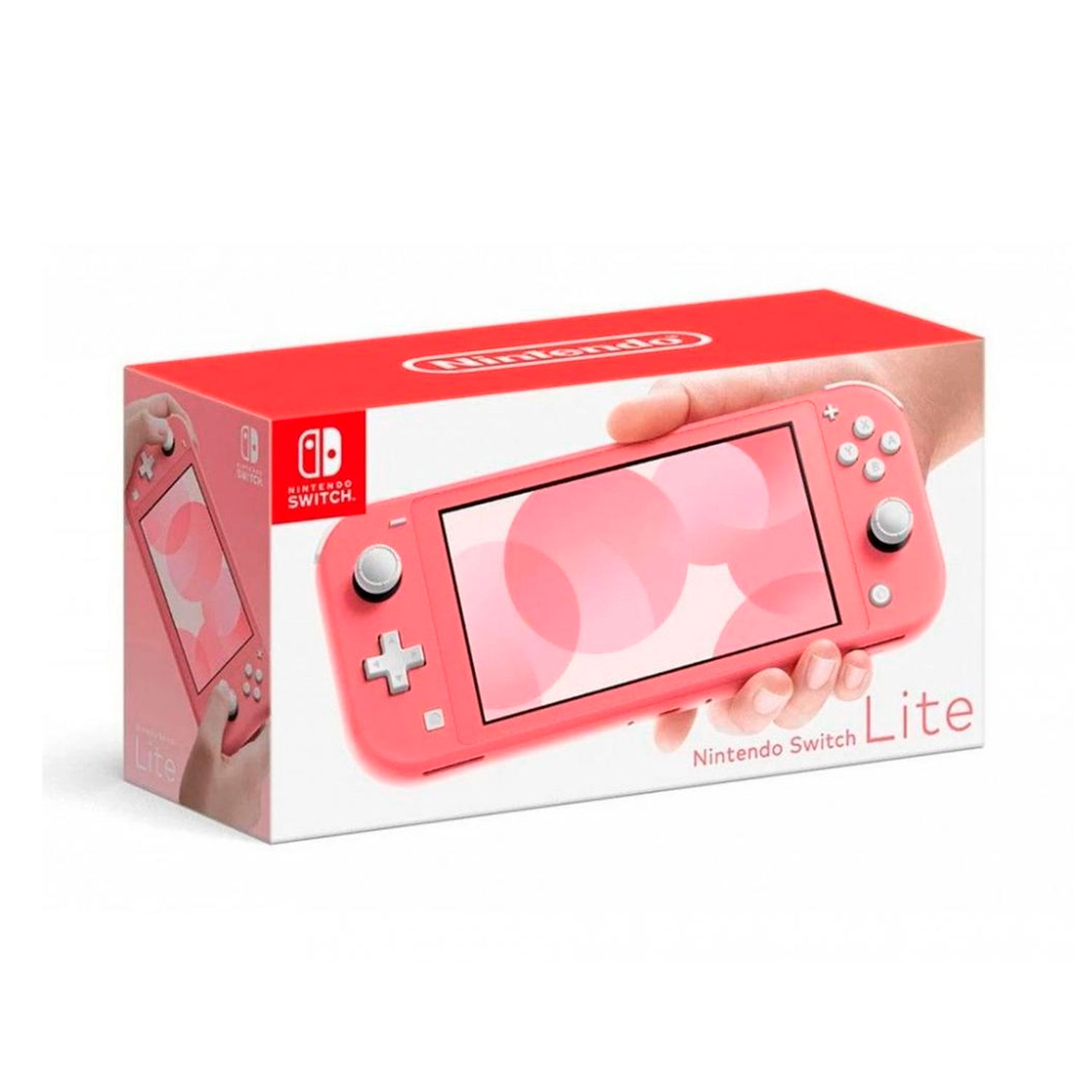 CONSOLA NINTENDO SWITCH LITE CORAL + ANIMAL CROSSING