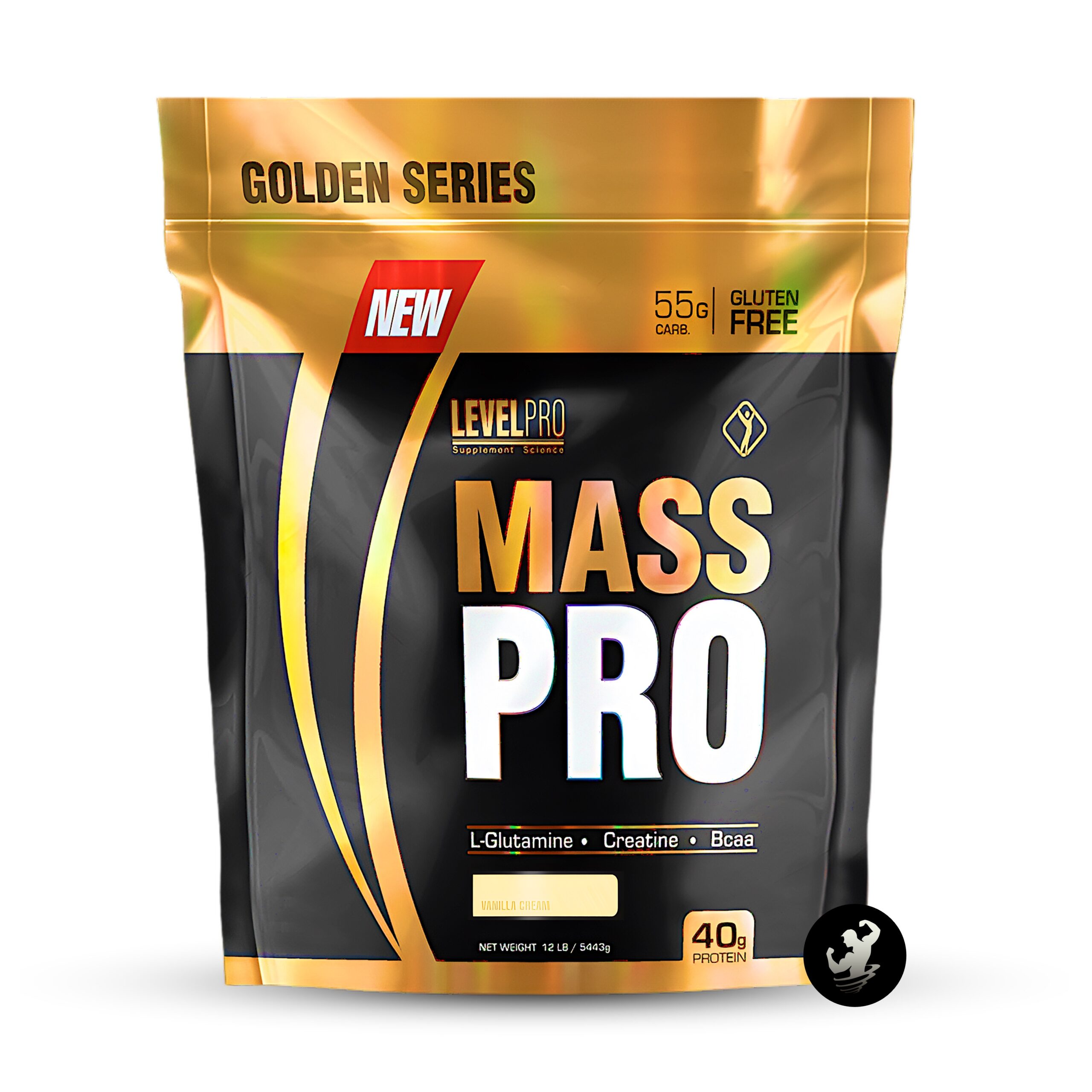 PACK | MASS PRO 12 LB (VANILLA) + PRE BOOST 40 SERV