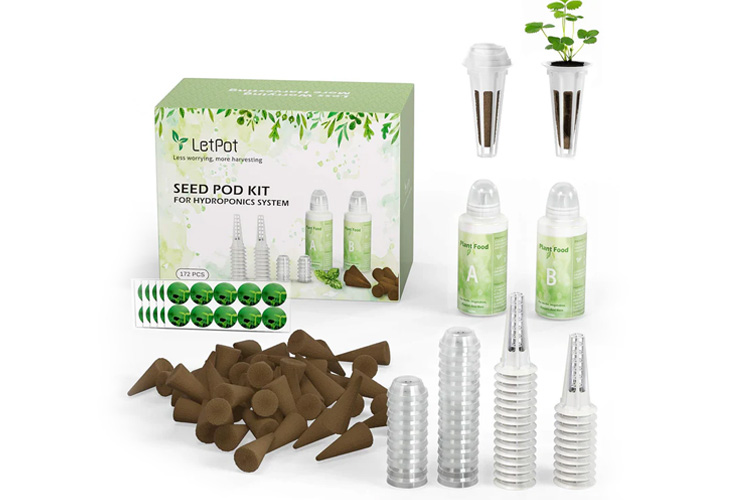 LetPot 172-Piece Seed Pod Round Sponge Kit for Hydroponics