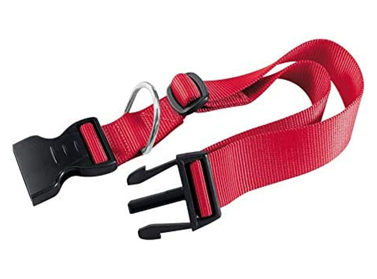FERPLAST  COLLAR RED NYLON PARA PERRO AJUSTABLE C10/32