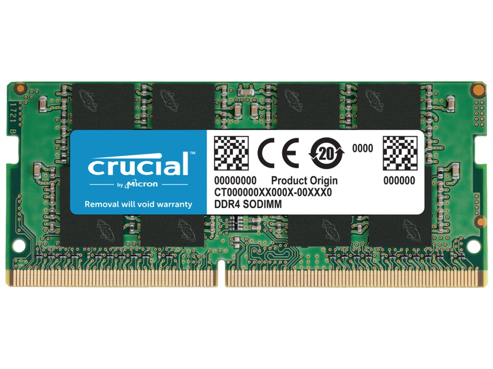 Crucial 8GB (1 x 8GB) DDR4 3200 CL22 SODIMM RAM