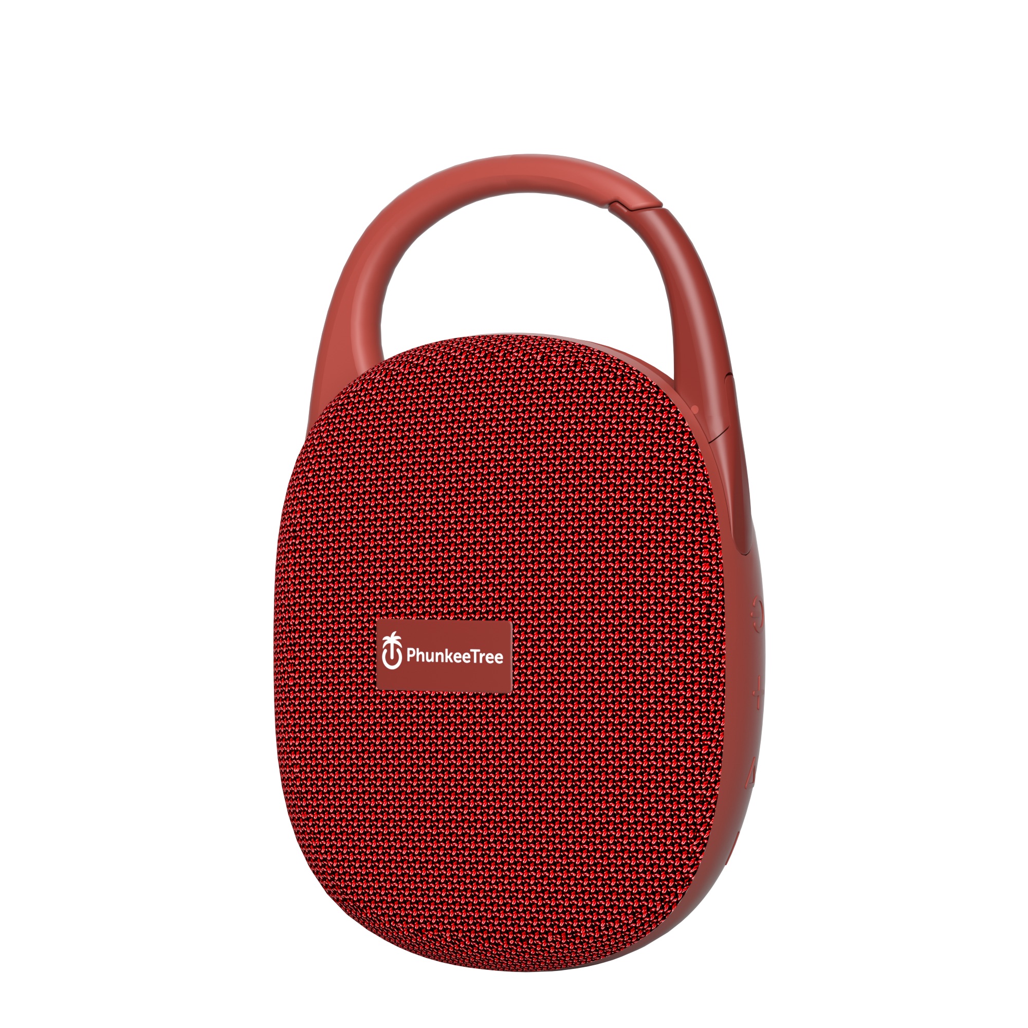 Waterproof Clip-on Speaker - Red