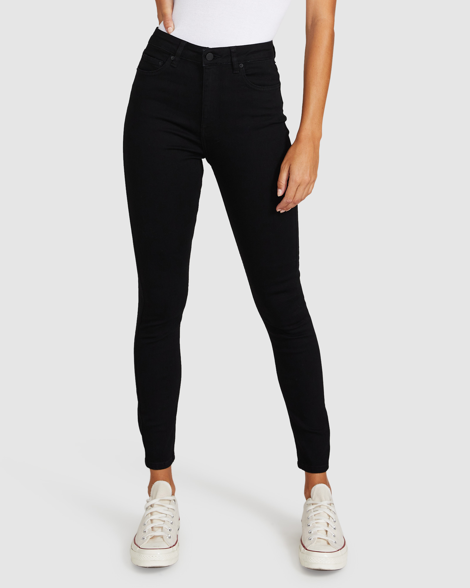 big w ladies black jeans