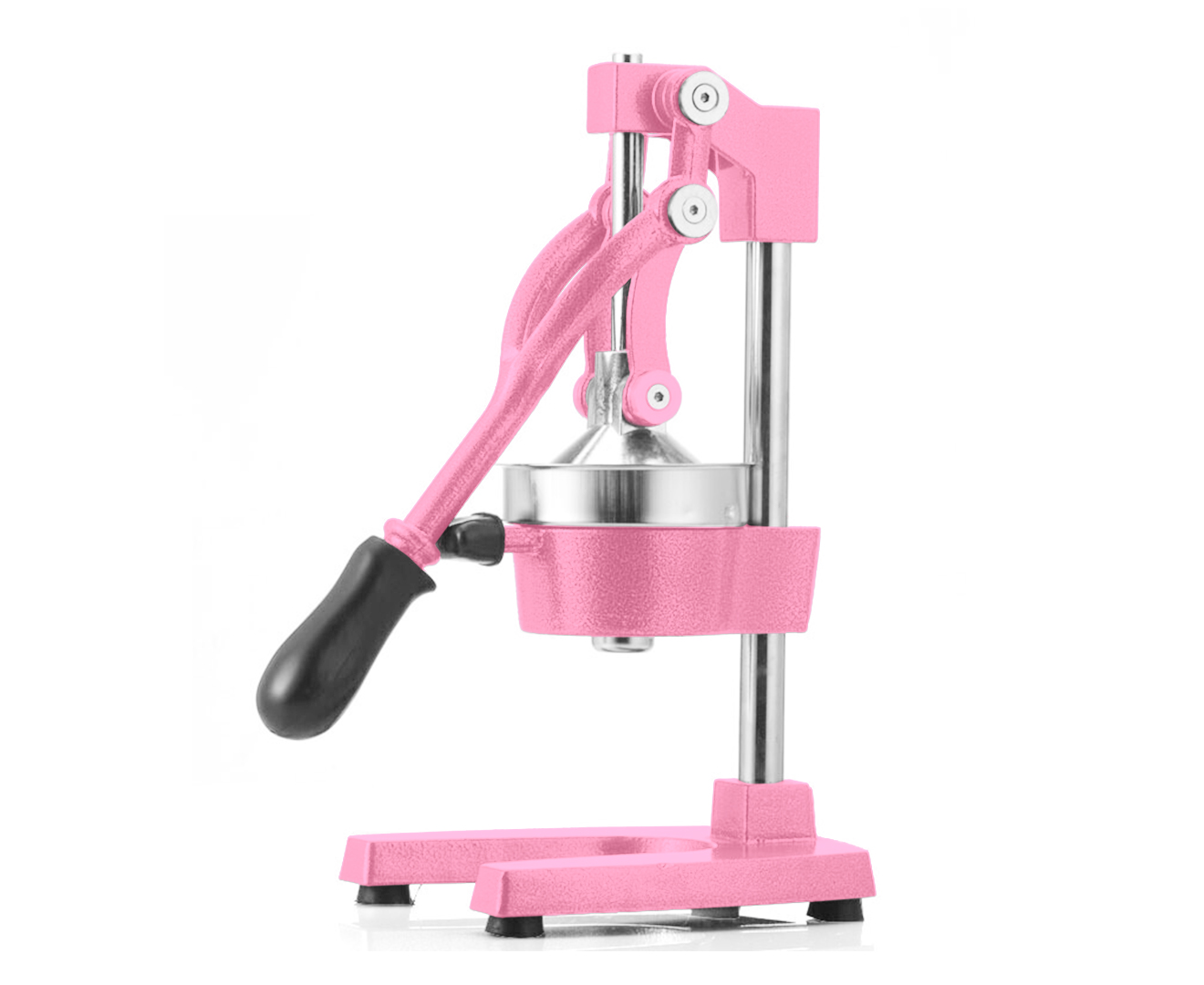 SOGA Commercial Manual Juicer Hand Press Extractor Squeezer (Pink)