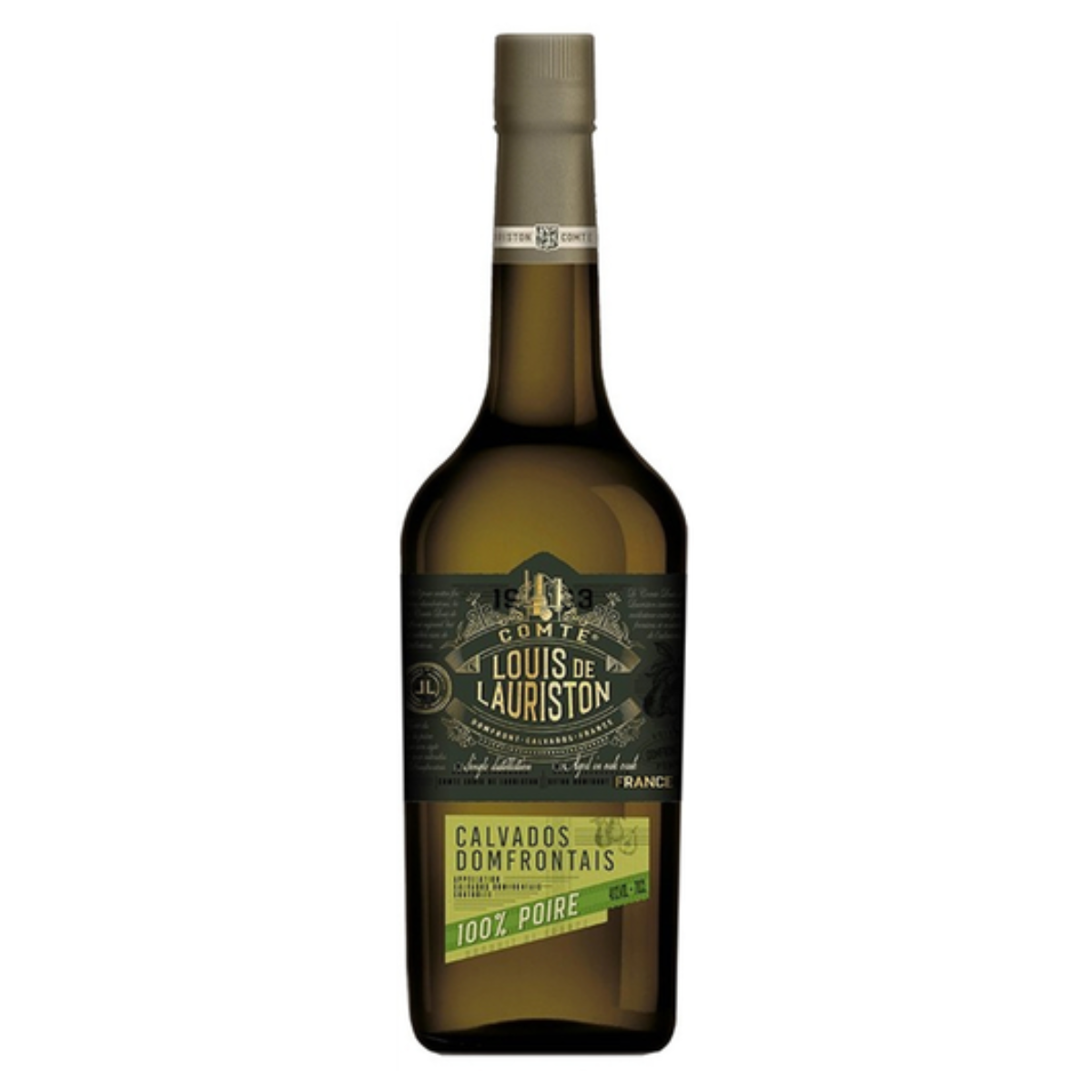 Comte Louis De Lauriston Calvados 5 Year Old 100% Pear Domfrontais 700ml