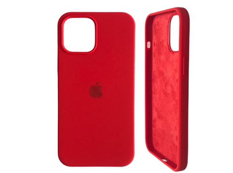 FUNDA SILICONE CASE IPHONE 12 PRO - ROJO