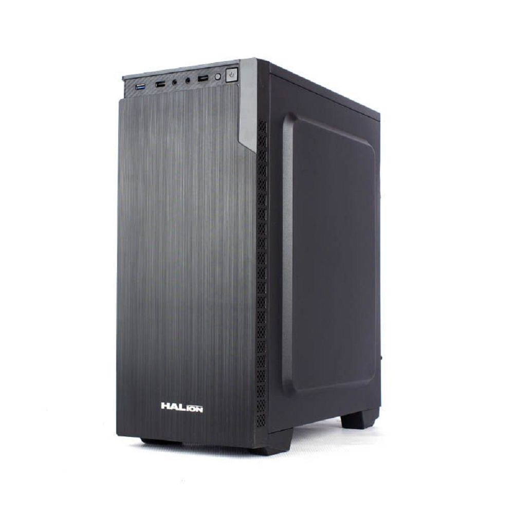 CASE GAMER PC HALION BULL 5518 BLACK C/FUENTE 350W REAL