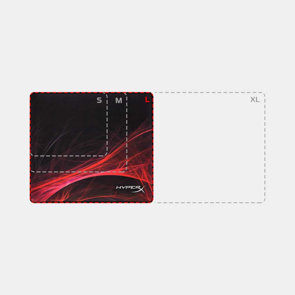 MOUSE PAD HYPERX FURY S SPEED EDITION (LARGE) | PRO GAMING MOUSE PAD (450 X 400 MM)