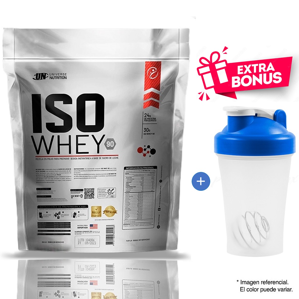 PROTEÍNA ISO WHEY 3 KG - VAINILLA + REGALO SHAKER