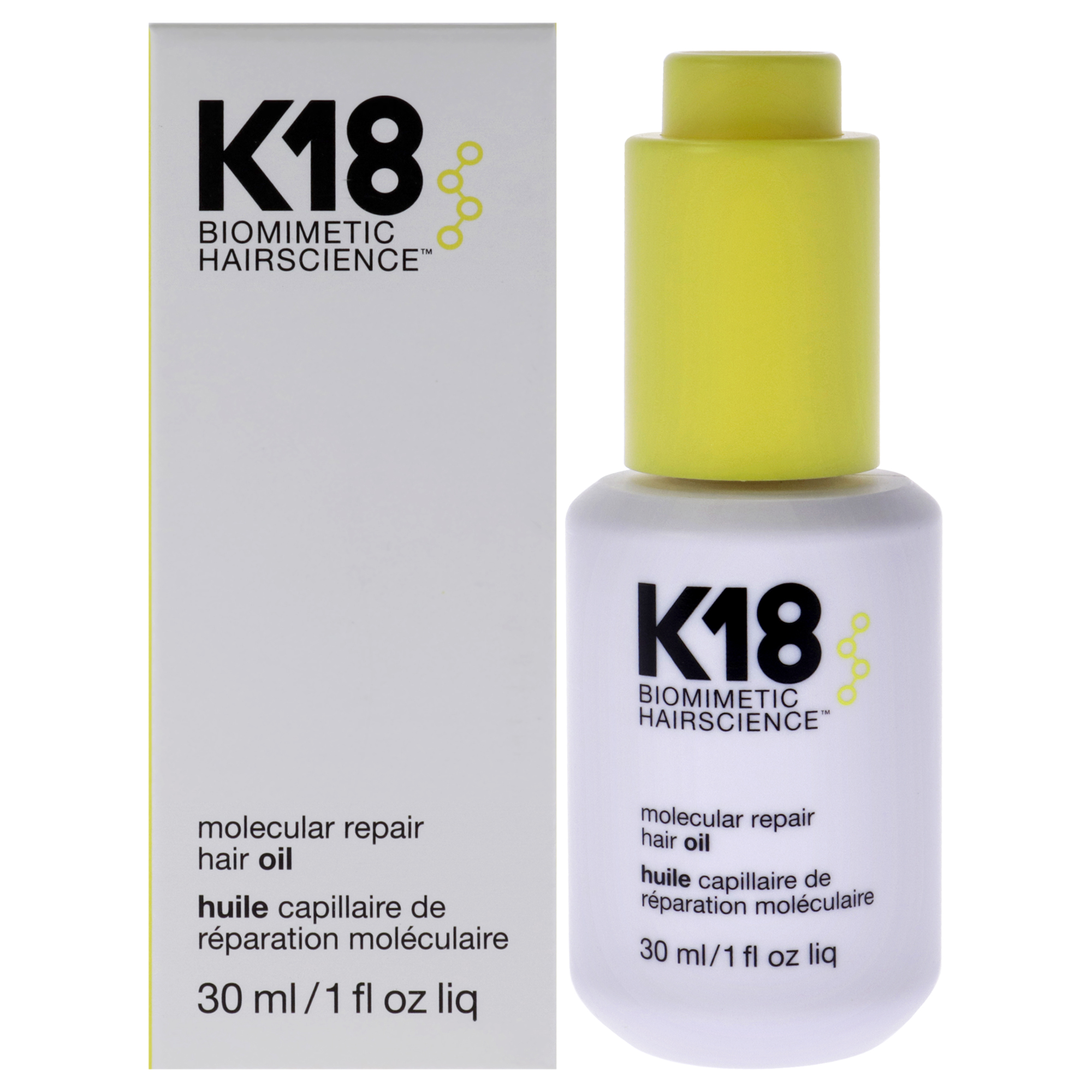 Molecular Repair Hair Oil by K18 Hair for Women - 1 oz Oil