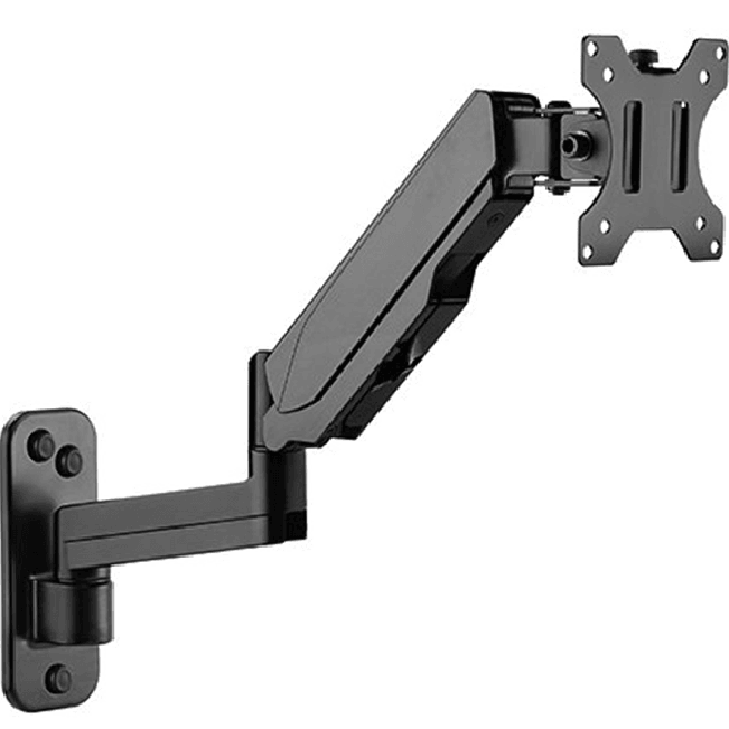 Brateck Wall Mounted Articulating Gas Spring Monitor Arm Holder 17"-32"