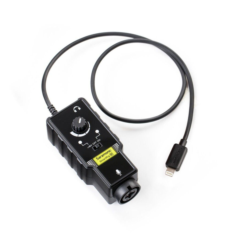 Saramonic Di Single-Channel Mic/Guitar Audio Interface 8-Pin For iOS Devices