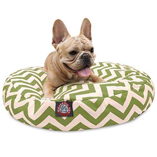 MAJESTIC PET CHEVRON REDONDA PARA MASCOTAS CAMA SM VERDESALVIA