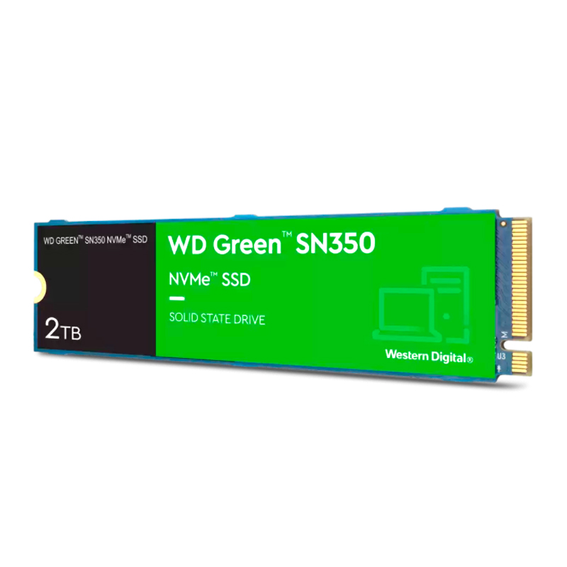 DISCO SSD WD GREEN 2TB SN350 NVME M2 2280 PCIE GEN3