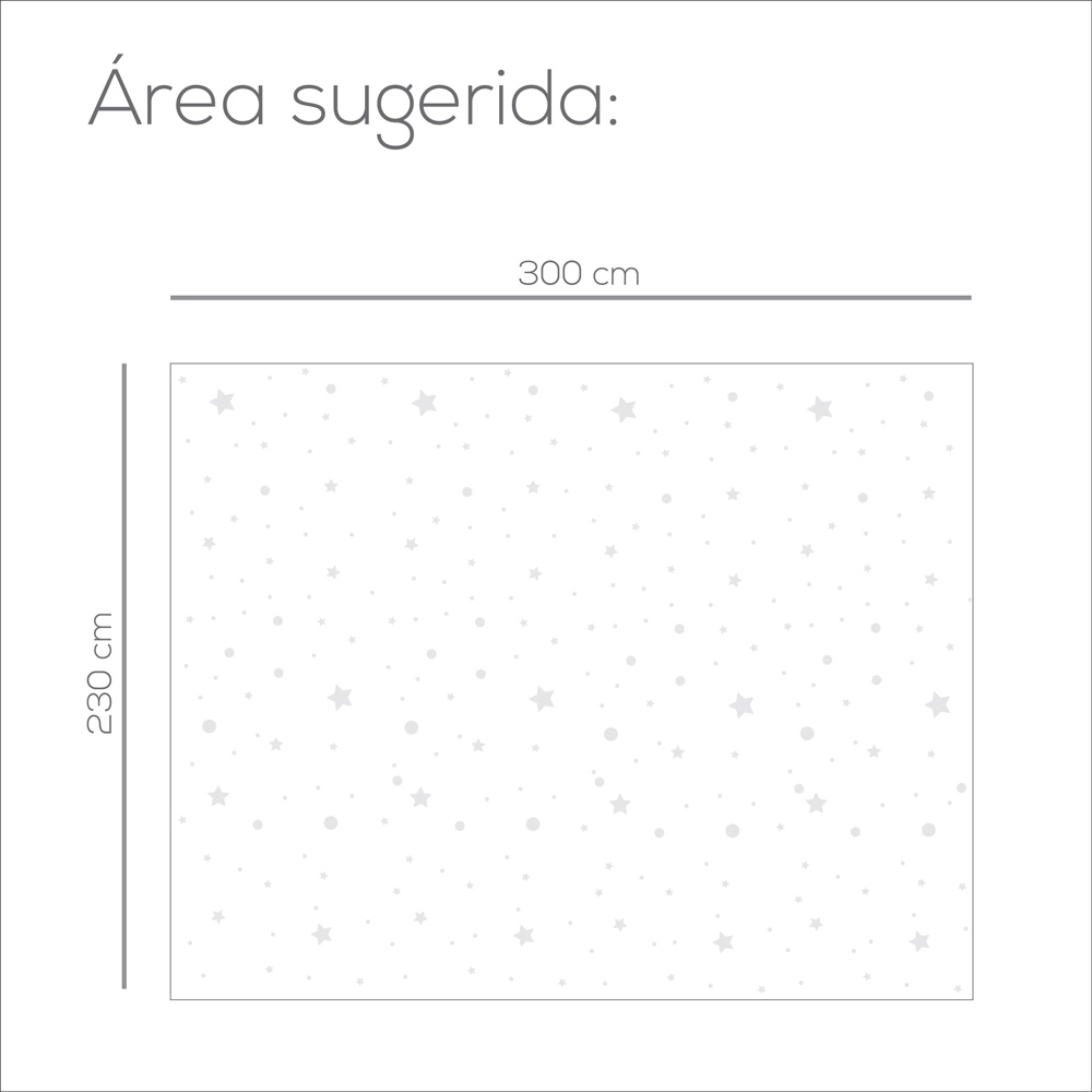 VINILOS DECORATIVOS VINILIZATE STARS DOTS GRIS