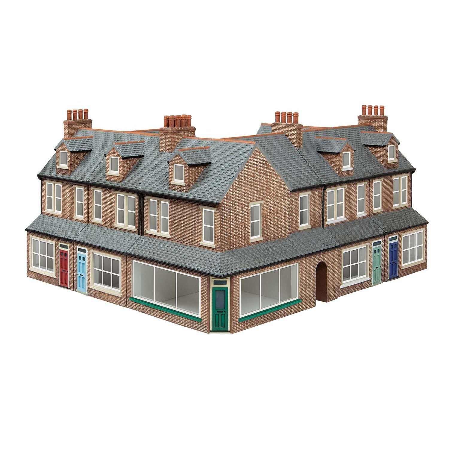 Hornby Victorian End Of Terrace House Right End