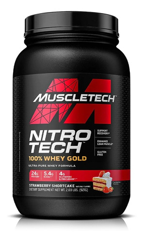 NITRO TECH 100% WHEY GOLD 2LB