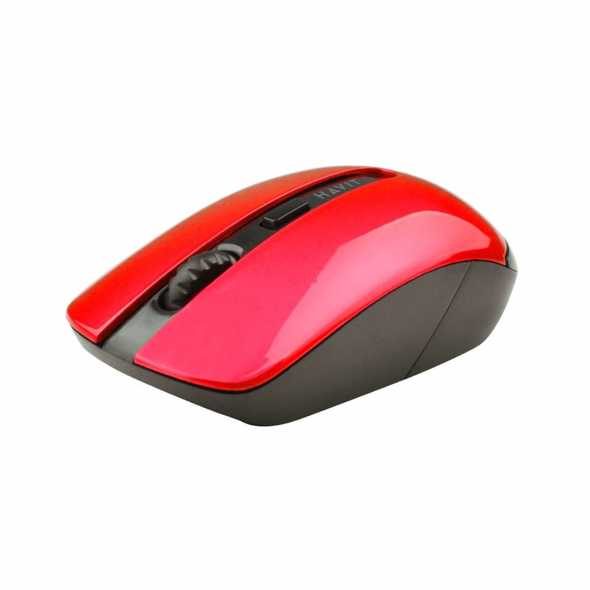 MOUSE INALÁMBRICO 2.4 GHZ HAVIT HV-MS989GT, DISEÑO ERGONÓMICO C/ROJO