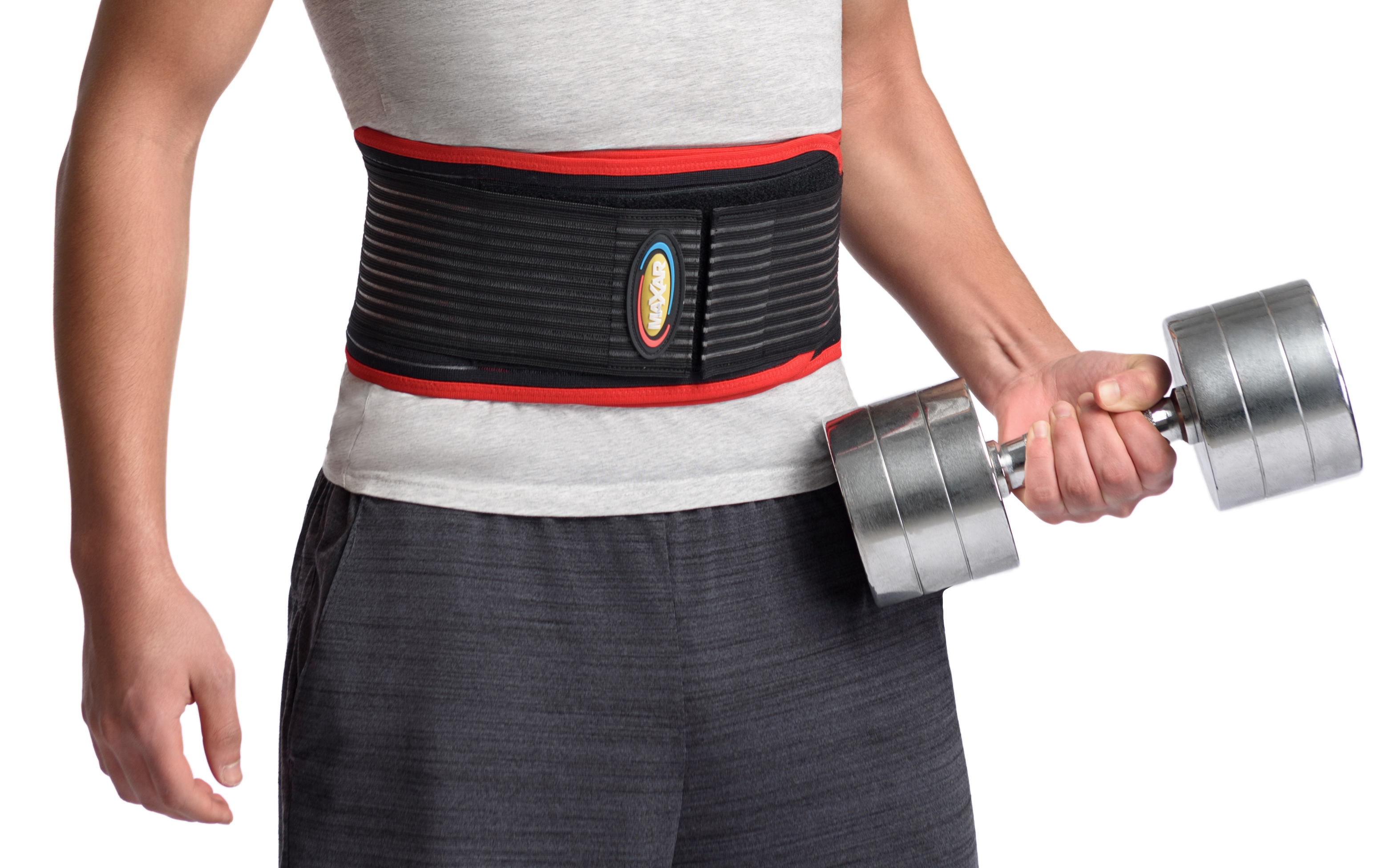 MAXAR Bio-Magnetic Deluxe Back Support Belt - Far Infrared with Cera Heat Fabric: BMS-511