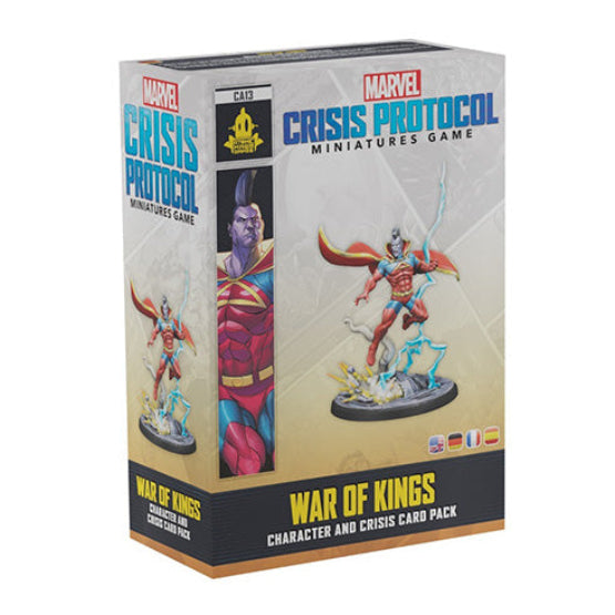 Atomic Mass Games Marvel Crisis Protocol War of Kings Character and Crisis Card Pack