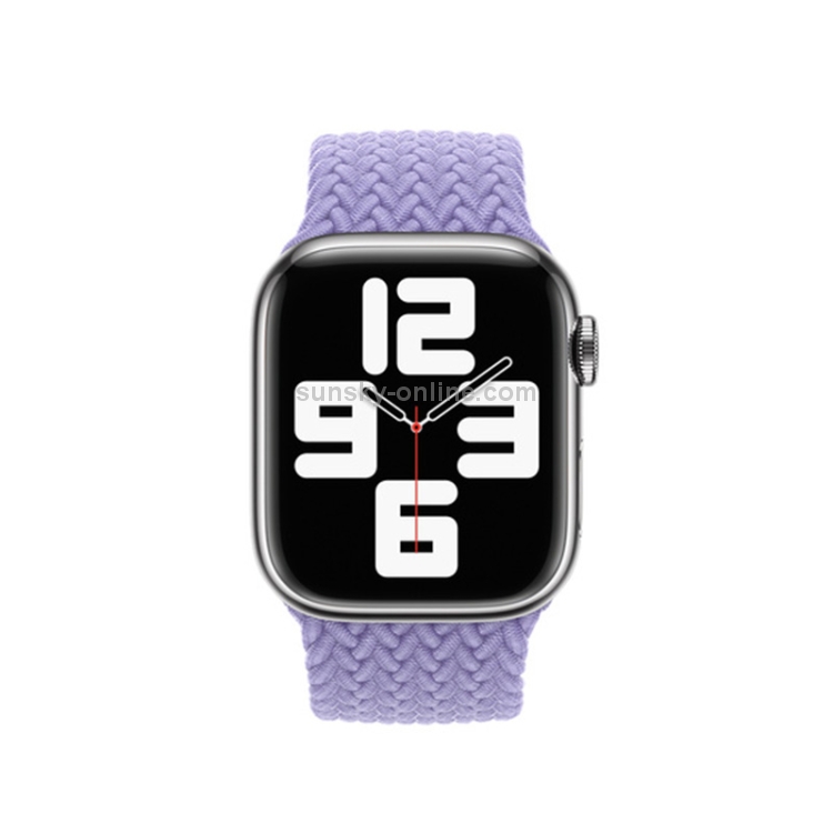 CORREA TRENZADA SOLO LOOP PARA APPLE WATCH 44 MM LILA