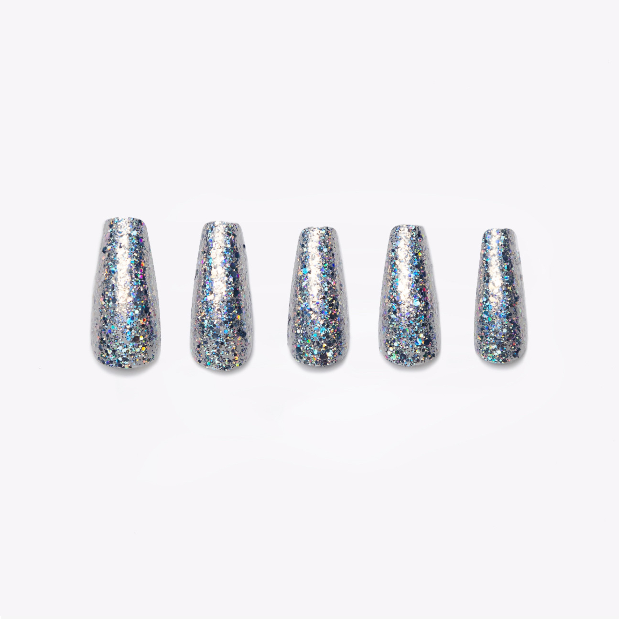 Tip Beauty Glitz Press On Nail Kit – Coffin