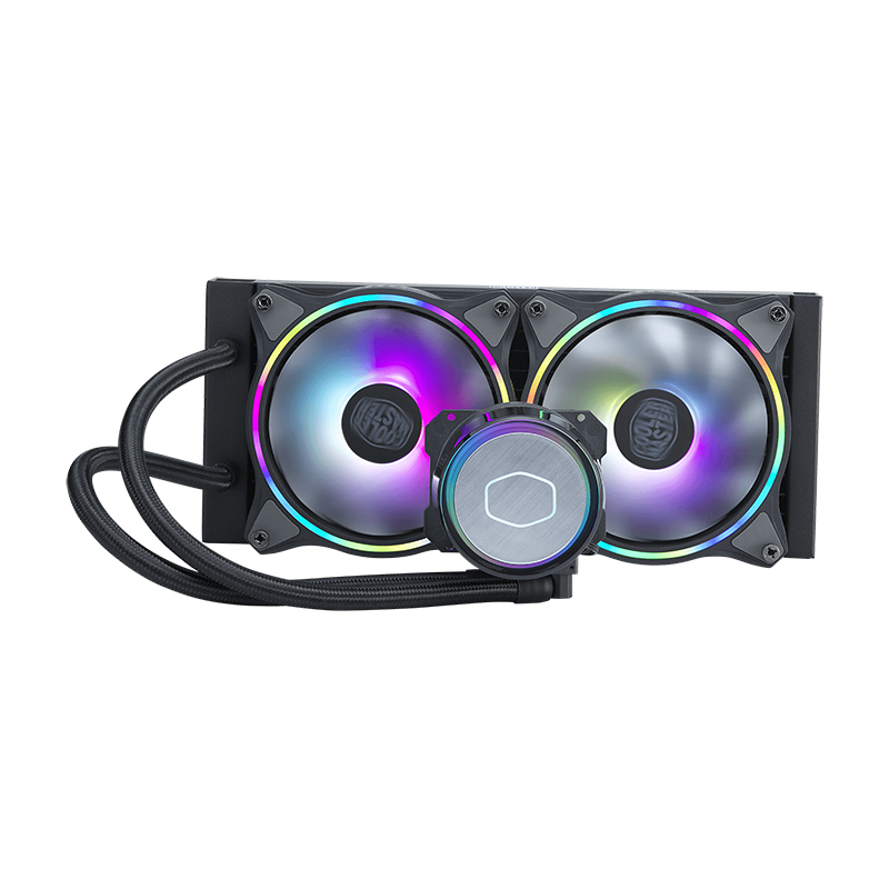 Cooler Master ML240 Illusion Addressable RGB CPU Cooler (MLX-D24M-A18P2-R1) - Black