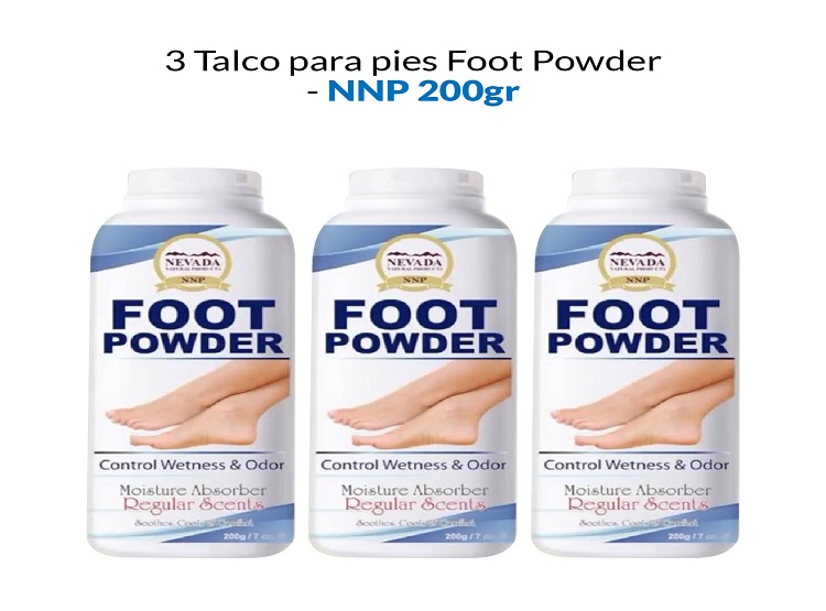 3 TALCO PARA PIES FOOT POWDER 200G