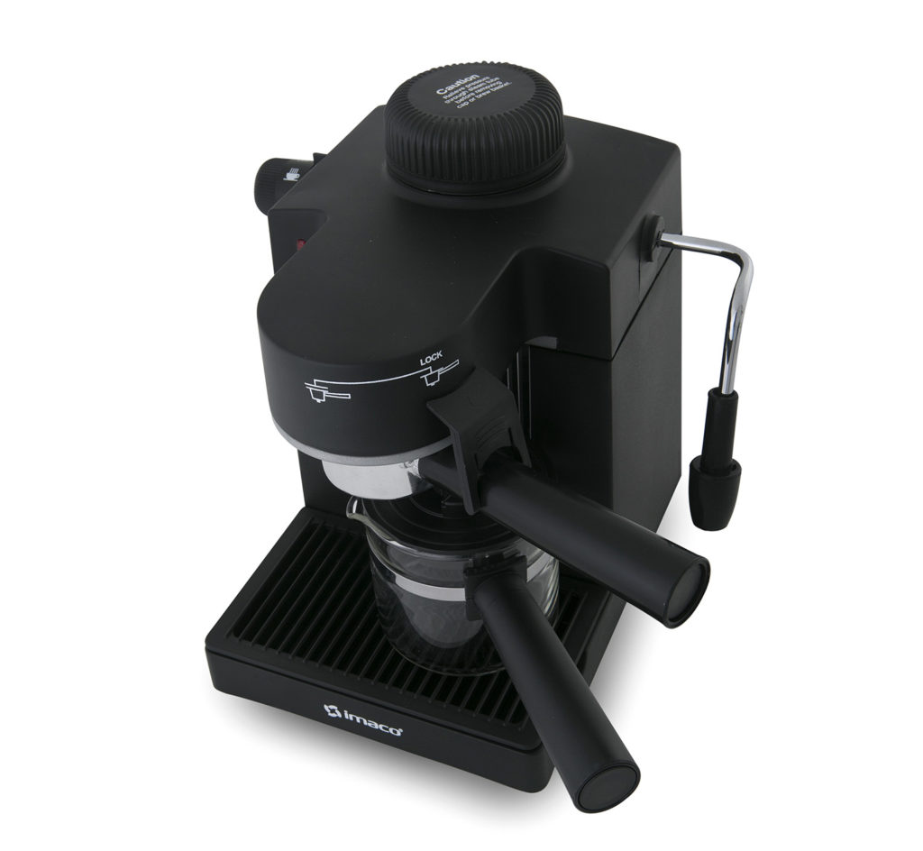 CAFETERA PARA ESPRESSO Y CAPUCCINO IMACO IECM5B DE 5 BARES – NEGRO