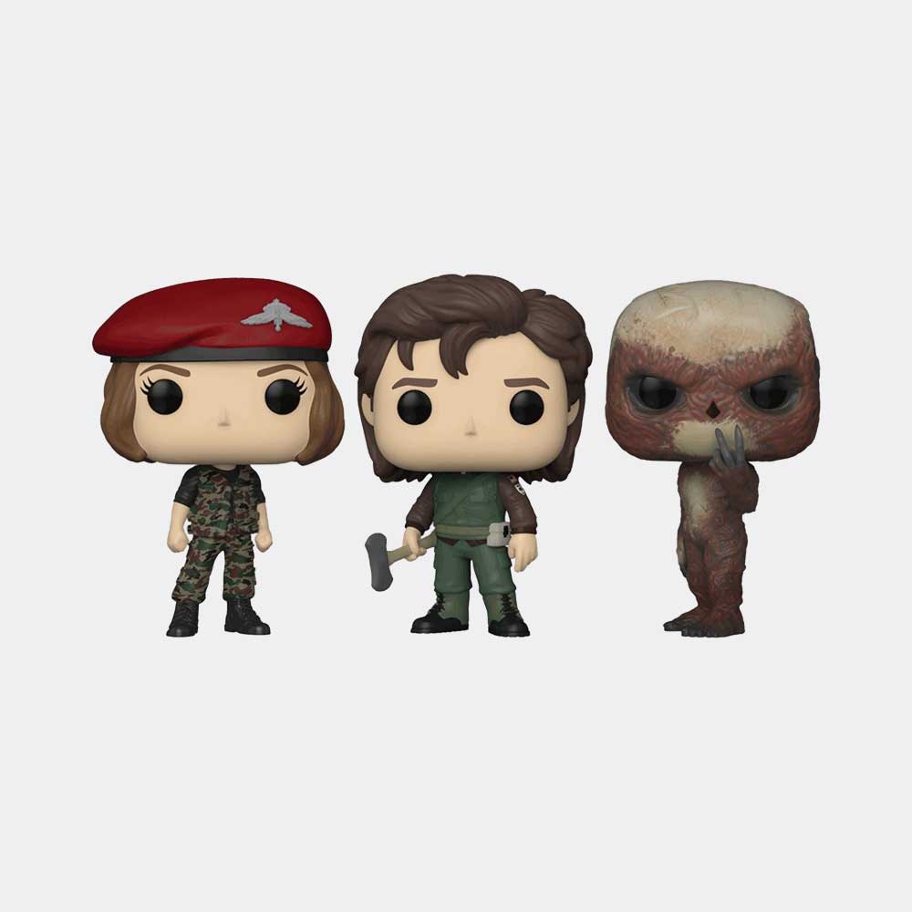 FUNKO POP! TELEVISION: STRANGER THINGS - ROBIN /STEVE / VECNA | 3PACK