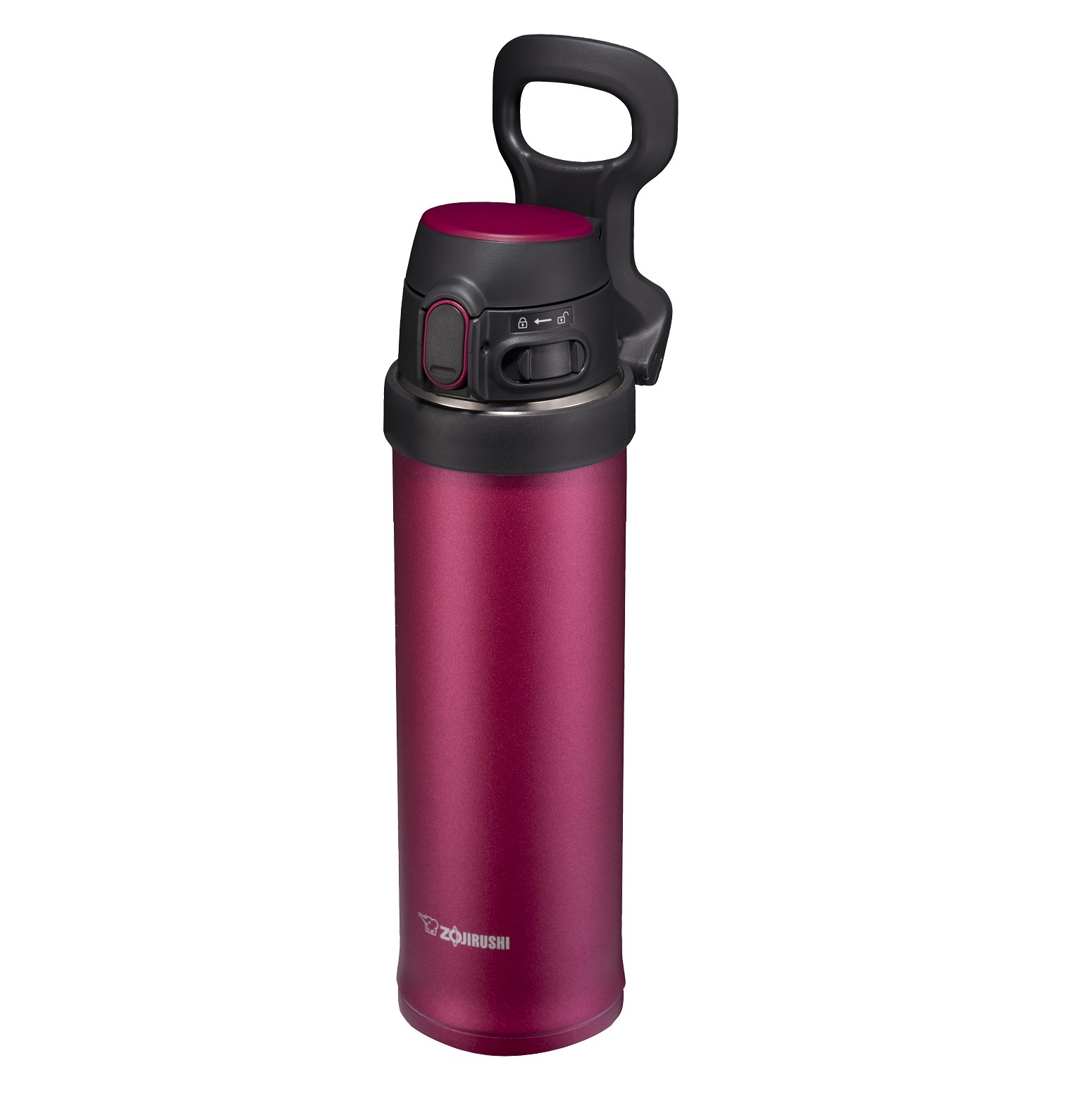 TERMO HANDLE FLIP-AND-GO ACERO INOXIDABLE MUG ZOJIRUSHI 480ML COLOR  ROJO SM-QHE48RK (PZA)