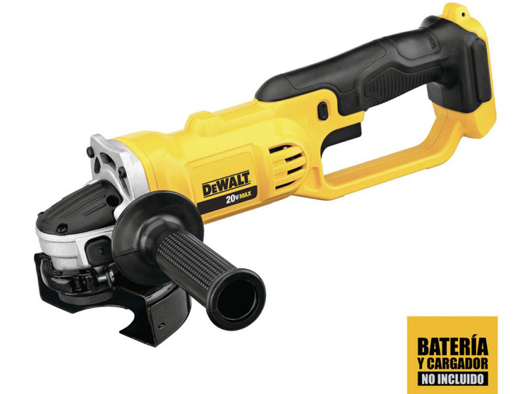 AMOLADORA ANGULAR 4 1/2" 20V XR BARETOOL DEWALT DCG412B