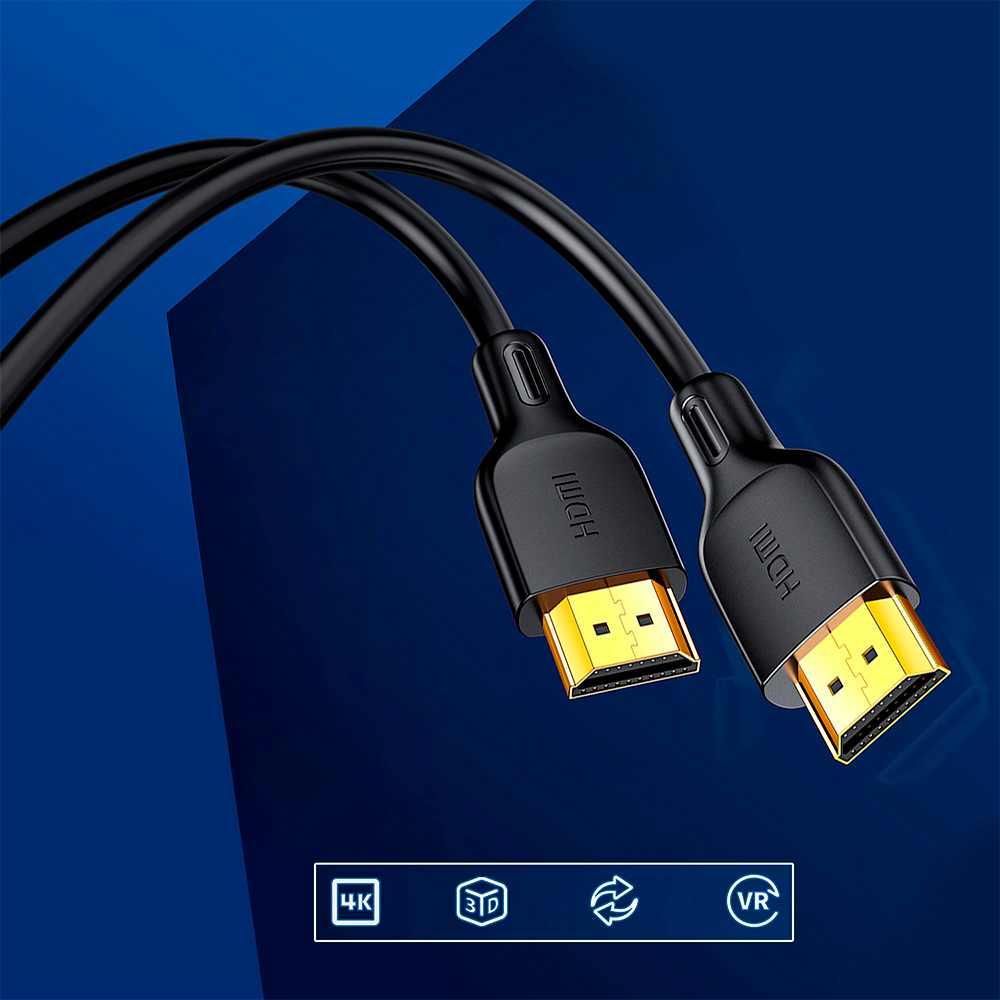 CABLE HDMI HD VIDEO 3M U49 NEGRO