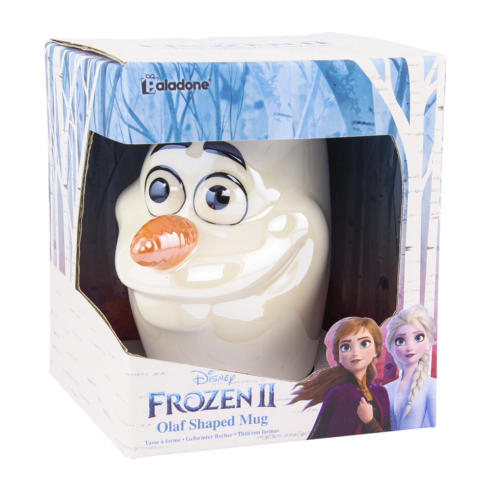 Paladone 300ml Frozen Olaf Shaped Collectable Mug Coffee/Tea Drink Gift Cup