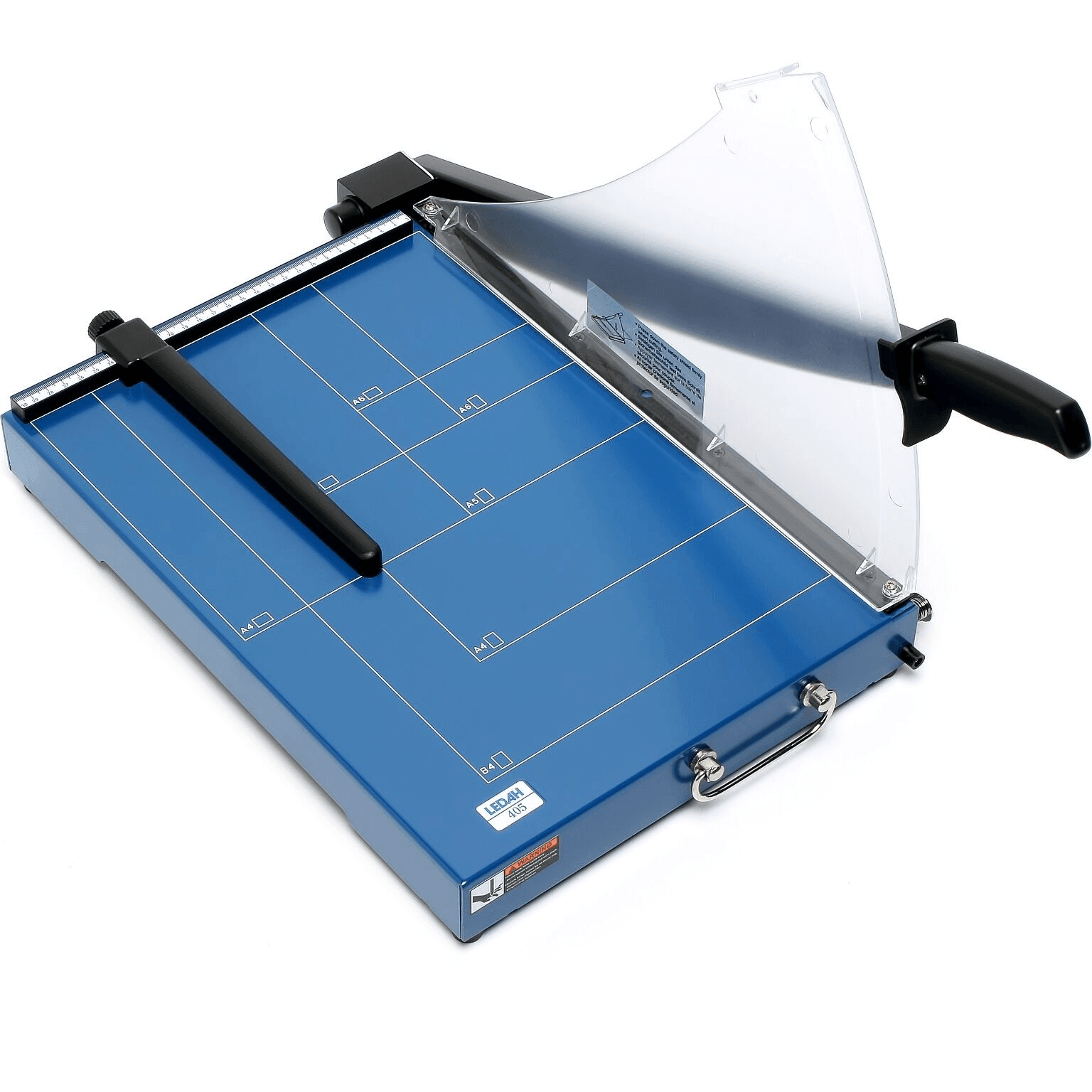 Ledah 405 Guillotine Metal Base 20 Sheet A4 Blue Paper Cutter