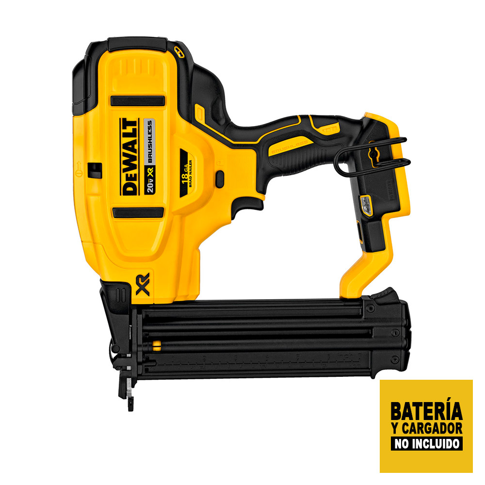 CLAVADORA DE PUNTILLA CALI. DEWALT 18 SIN CARBO. 20V MAX. XR