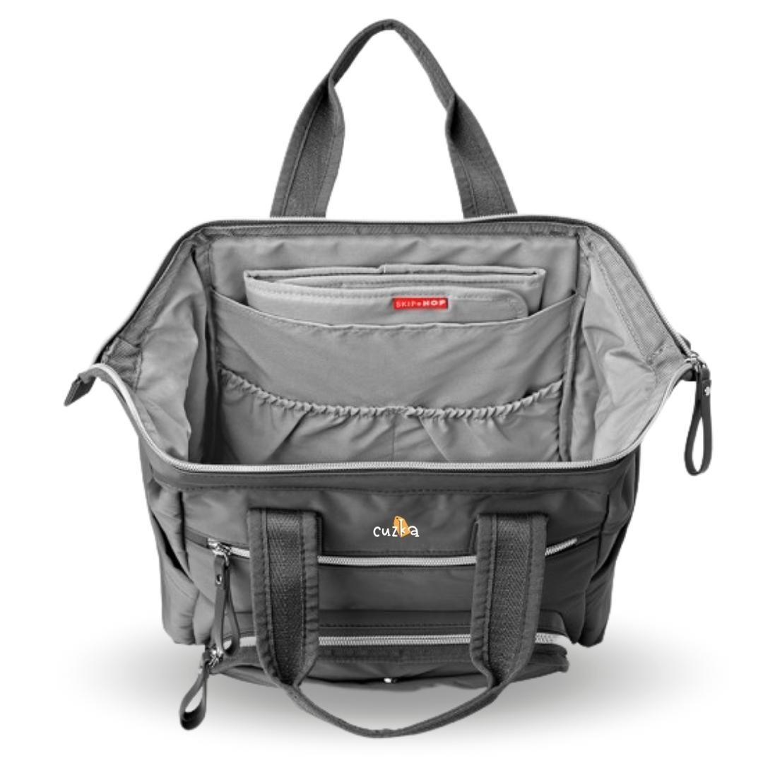 BOLSO PAÑALERO SKIP HOP « MAINFRAME» CHARCOAL