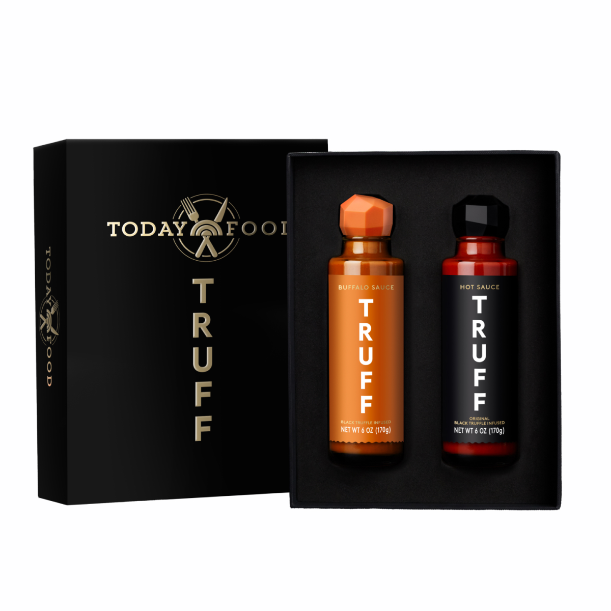 Truffalo 2 Pack - Buffalo Sauce + Original Black Truffle Hot Sauce