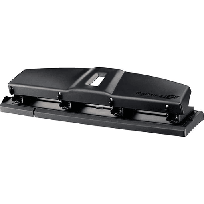 Maped Essentials 4 Hole Punch 12 Sheet (Black)