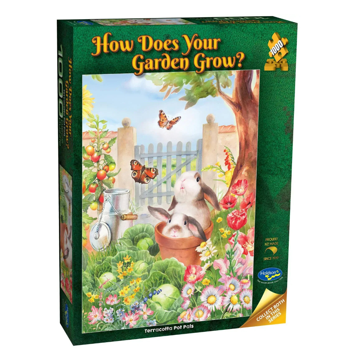 Holdson 1000pc How Does Garden Grow Pot Pals Puzzle