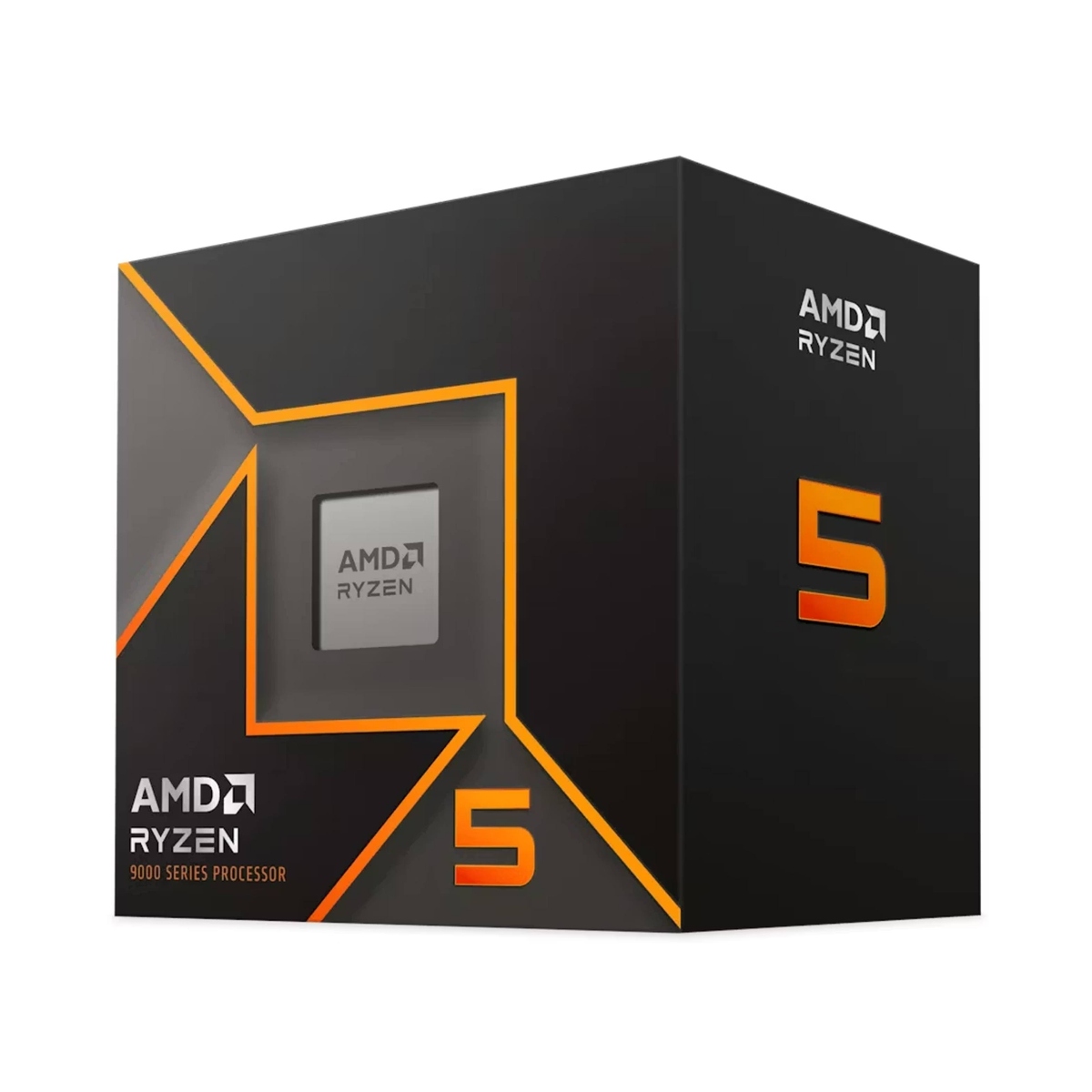 AMD Ryzen 5 9500F 6 Core 12 Threads 5GHz AM5 65W Processor with Wraith Stealth Cooler