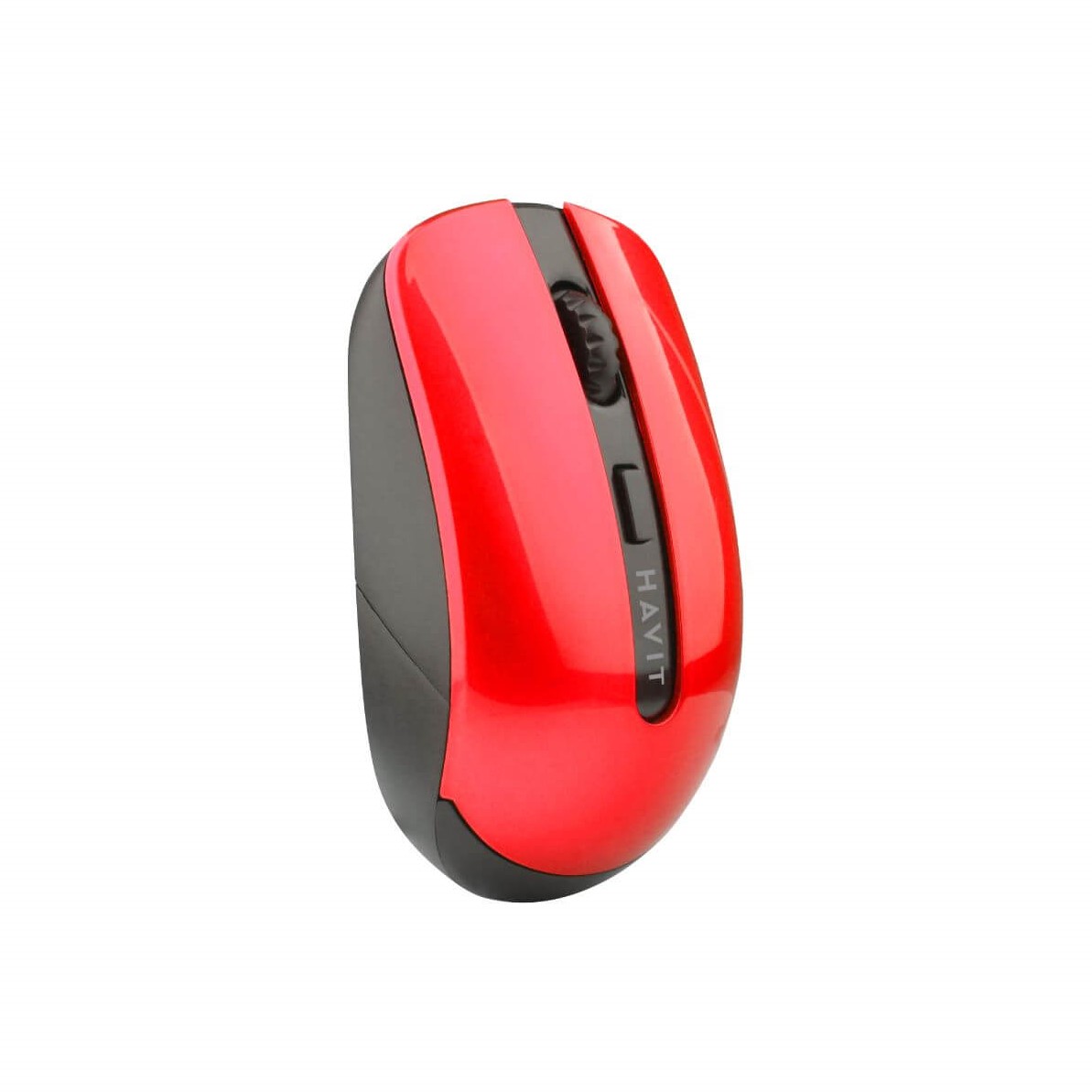 MOUSE INALÁMBRICO 2.4 GHZ HAVIT HV-MS989GT, DISEÑO ERGONÓMICO C/ROJO