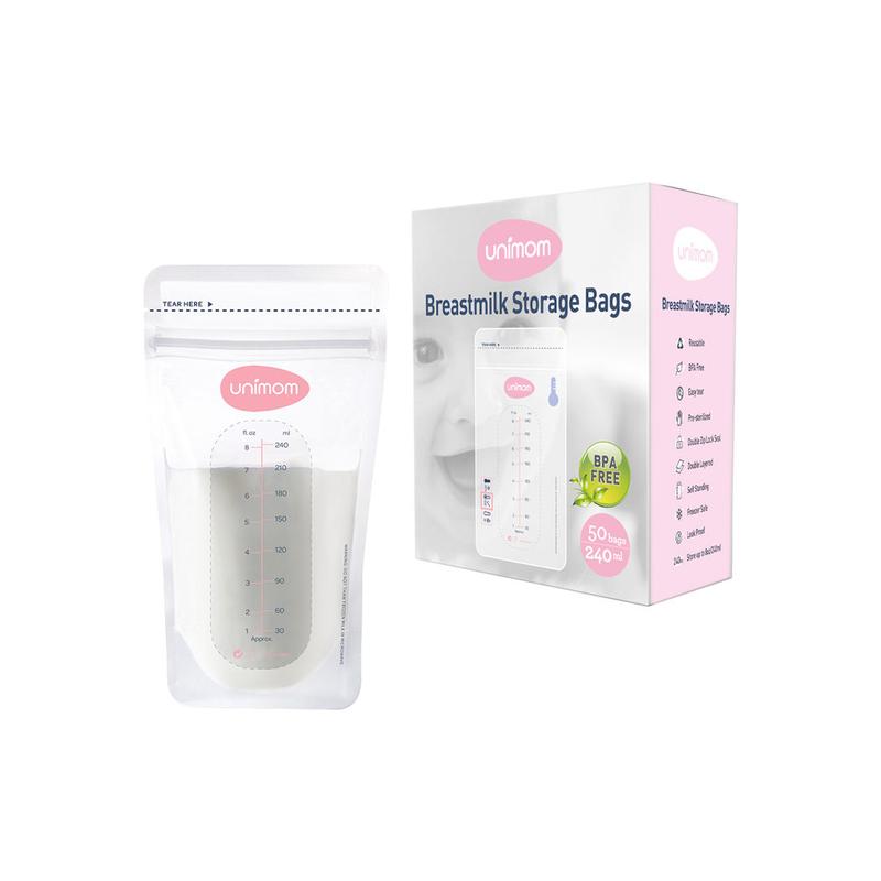 BOLSAS DE ALMACENAMIENTO DE LECHE MATERNA PRMIUM X50 UND