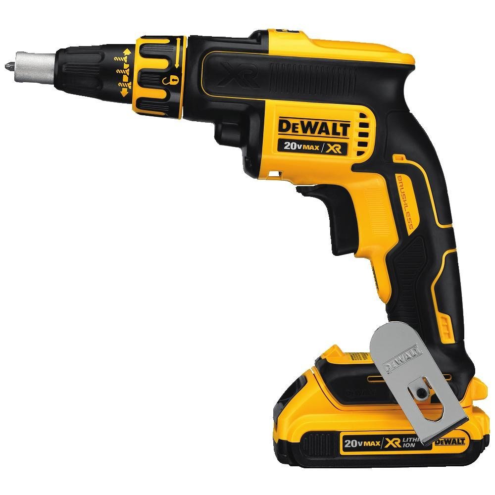 ATORNILLADOR DRYWALL 1/4' 20V XR DEWALT DCF620D2 2 X 2.0 AH